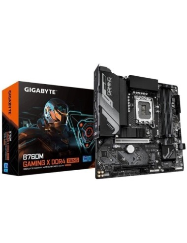 Placa Base Gigabyte B760M Gaming X DDR4 GEN5 Socket 1700/ DDR4/ PCIe 5.0/ Micro ATX