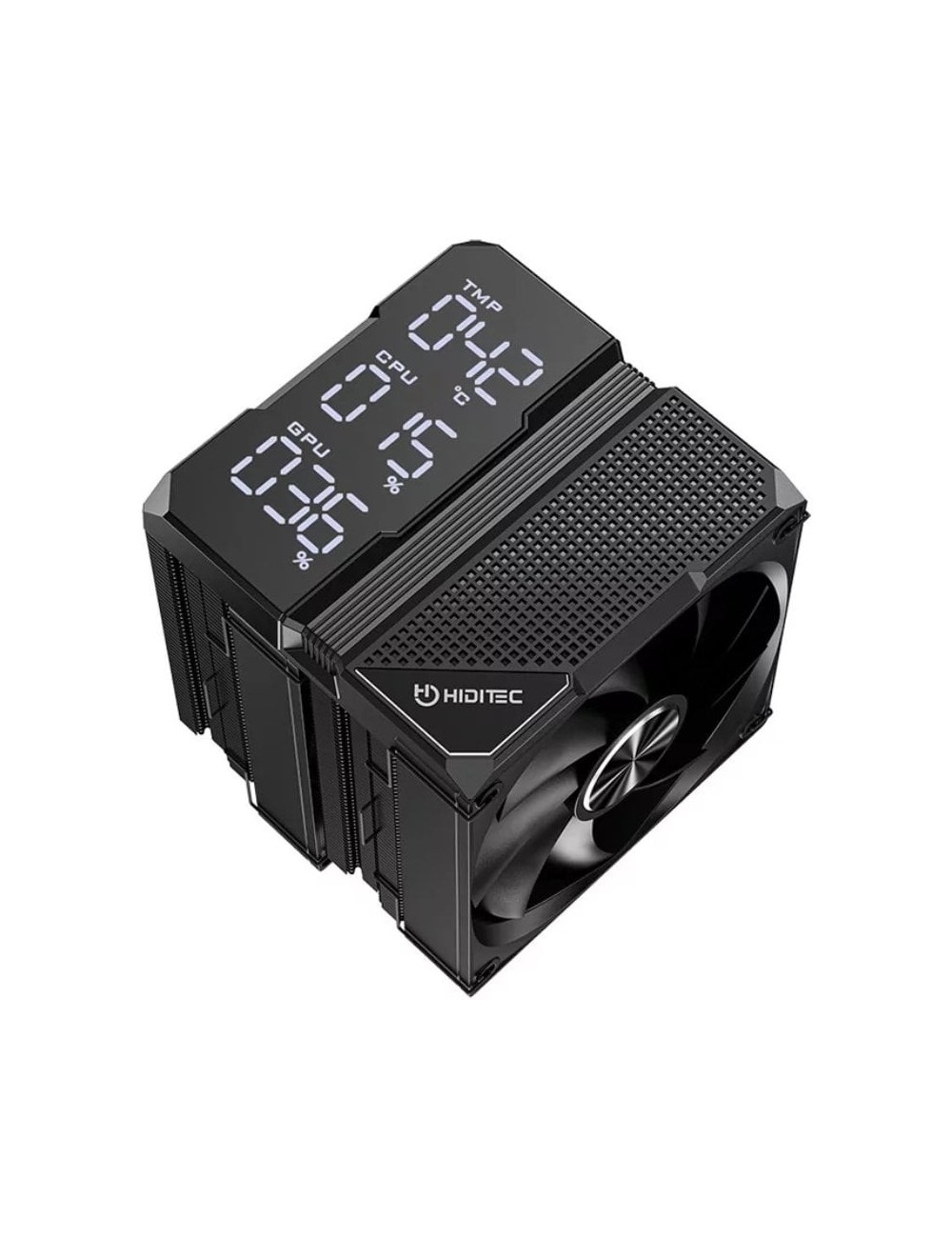 Ventilador con Disipador Hiditec DC40 Pro/ 12cm