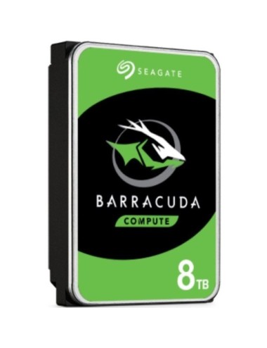 Disco Duro Seagate BarraCuda 8TB/ 3.5'/ SATA III/ 256MB