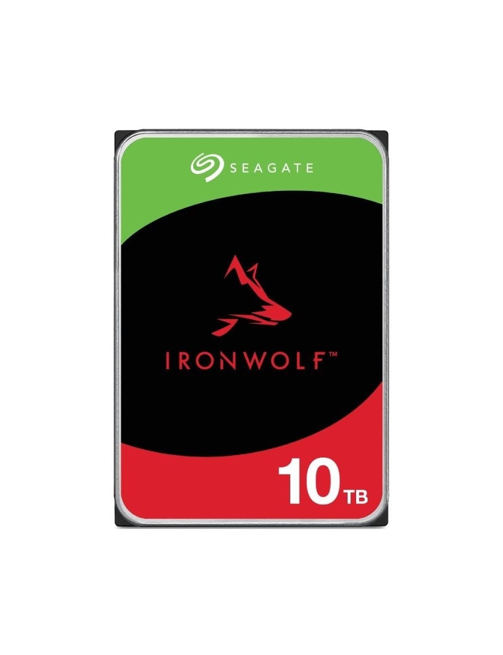 Disco Duro Seagate IronWolf NAS ST10000VN000 10TB/ 3.5'/ SATA III/ 256MB