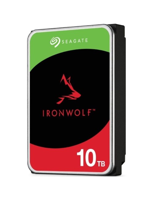 Disco Duro Seagate IronWolf NAS ST10000VN000 10TB/ 3.5'/ SATA III/ 256MB