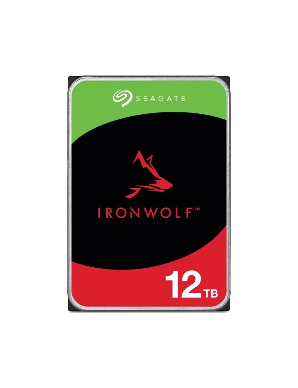 Disco Duro Seagate IronWolf NAS ST12000VN0008 12TB/ 3.5'/ SATA III/ 256MB