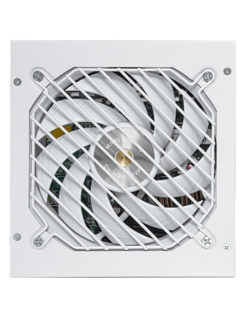Fuente de Alimentación Mars Gaming MPB650PSI/ 650W/ Ventilador 12cm/ 80 Plus Gold/ Blanca