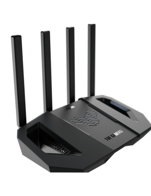 Router Gaming Inalámbrico Asus TUF-BE3600/ WiFi 7/ 3600Mbps/ 2.4GHz 5GHz/ 4 Antenas/ WiFi 802.11be/ax/ac/n/a/ - n/b/g