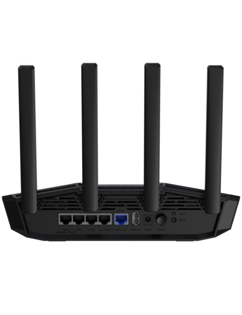 Router Gaming Inalámbrico Asus TUF-BE3600/ WiFi 7/ 3600Mbps/ 2.4GHz 5GHz/ 4 Antenas/ WiFi 802.11be/ax/ac/n/a/ - n/b/g