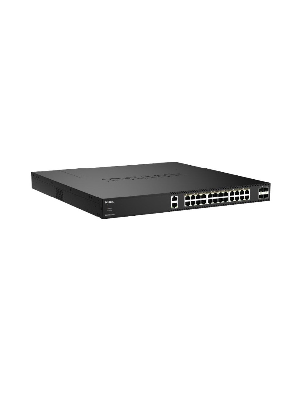 Switch Gestionable D-Link DXS-1250-28YP/E 24 Puertos/ RJ-45 10Gbps/ SFP/ PoE