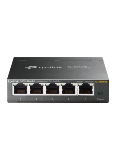 Switch TP-Link Easy Smart TL-SG105E V2 5 Puertos/ RJ-45 10/100/1000