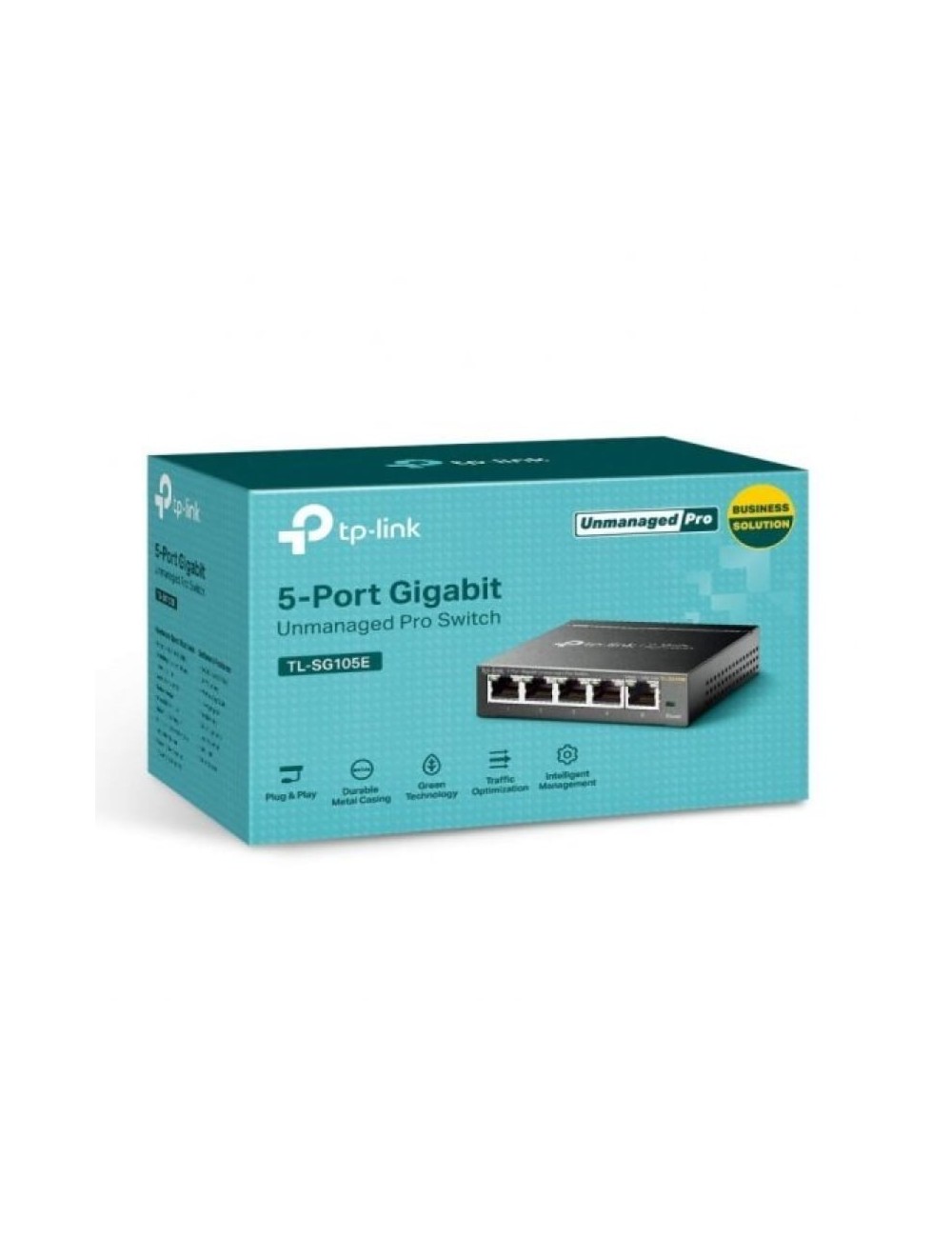 Switch TP-Link Easy Smart TL-SG105E V2 5 Puertos/ RJ-45 10/100/1000