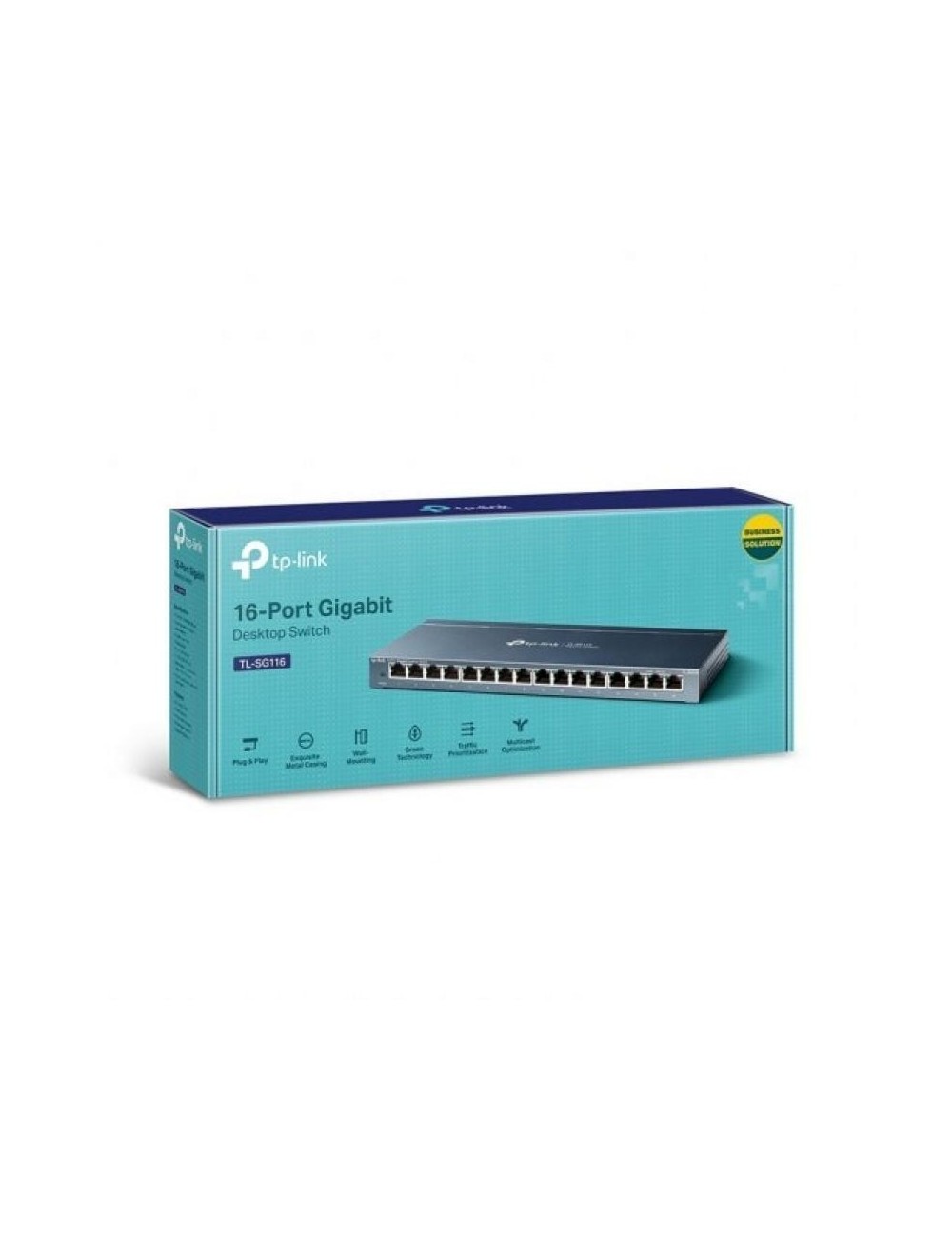 Switch TP-Link TL-SG116 16 Puertos/ RJ-45 10/100/1000