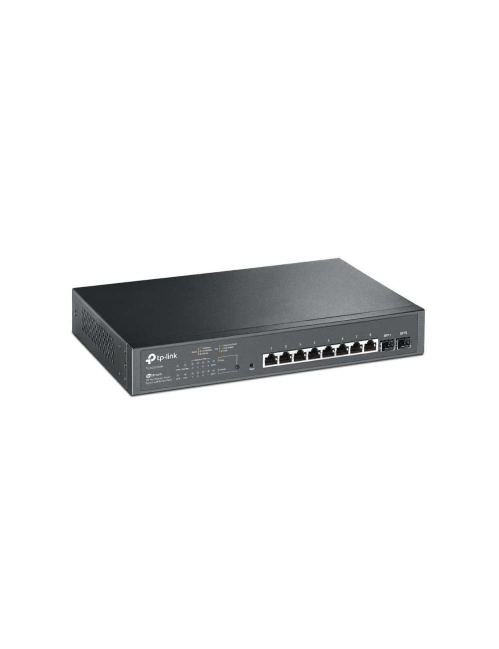 Switch TP-Link Omada Smart Gigabit JetStream TL-SG2210MP 10 Puertos/ RJ-45 10/100/1000 PoE/ SFP