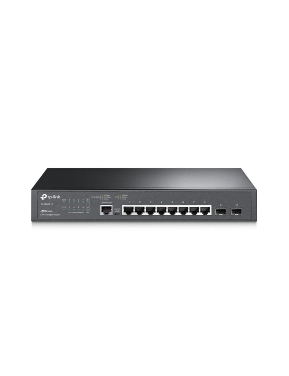 Switch Gestionable TP-Link Omada TL-SG3210 V4 10 Puertos/ RJ-45 10/100/1000/ SFP