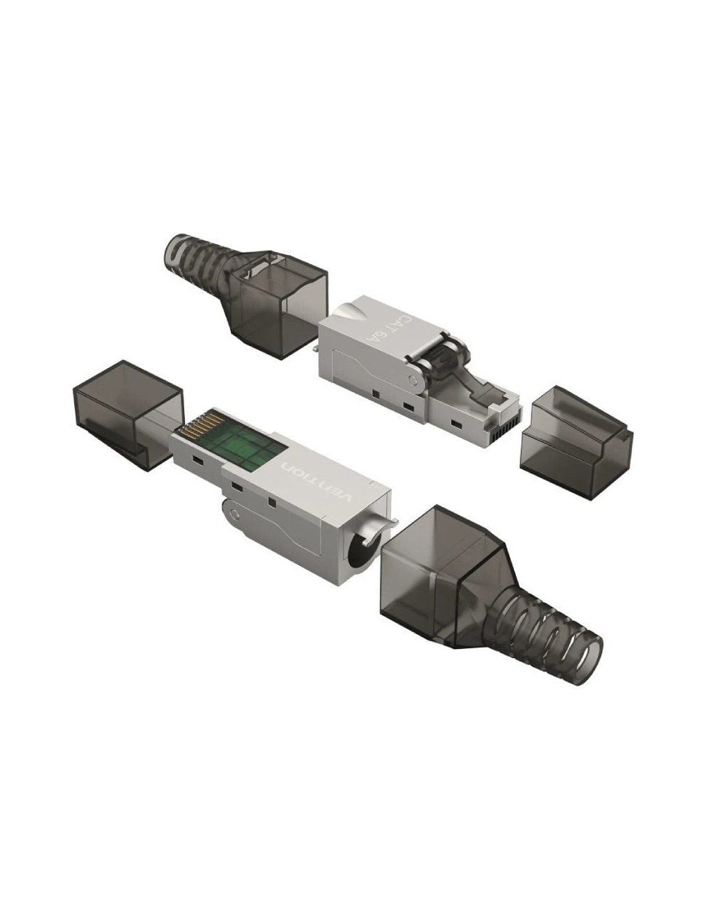 Conector RJ45 IDIH0/ Cat.6A FTP/ Sin Herramientas