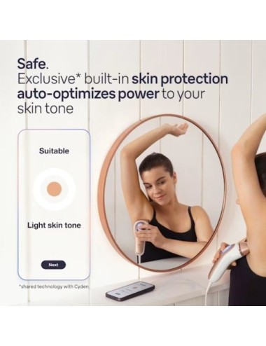 Depiladora de Luz pulsada Braun Skin-expert PL7253 IPL/ con Cable