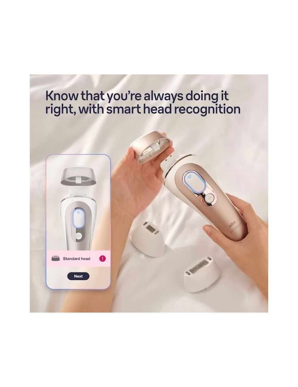 Depiladora de Luz pulsada Braun Skin-expert PL7253 IPL/ con Cable