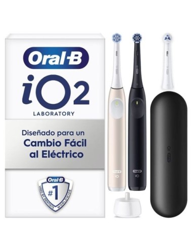 Cepillo Dental Oral-B iO 2 Laboratory/ Incluye Funda + Recambio