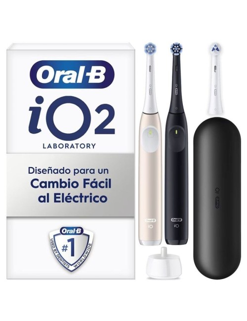 Cepillo Dental Oral-B iO 2 Laboratory/ Incluye Funda + Recambio