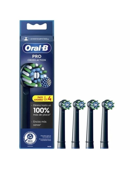Cabezal de Recambio para cepillo Oral-B Pro Cross Action/ Pack 4 uds