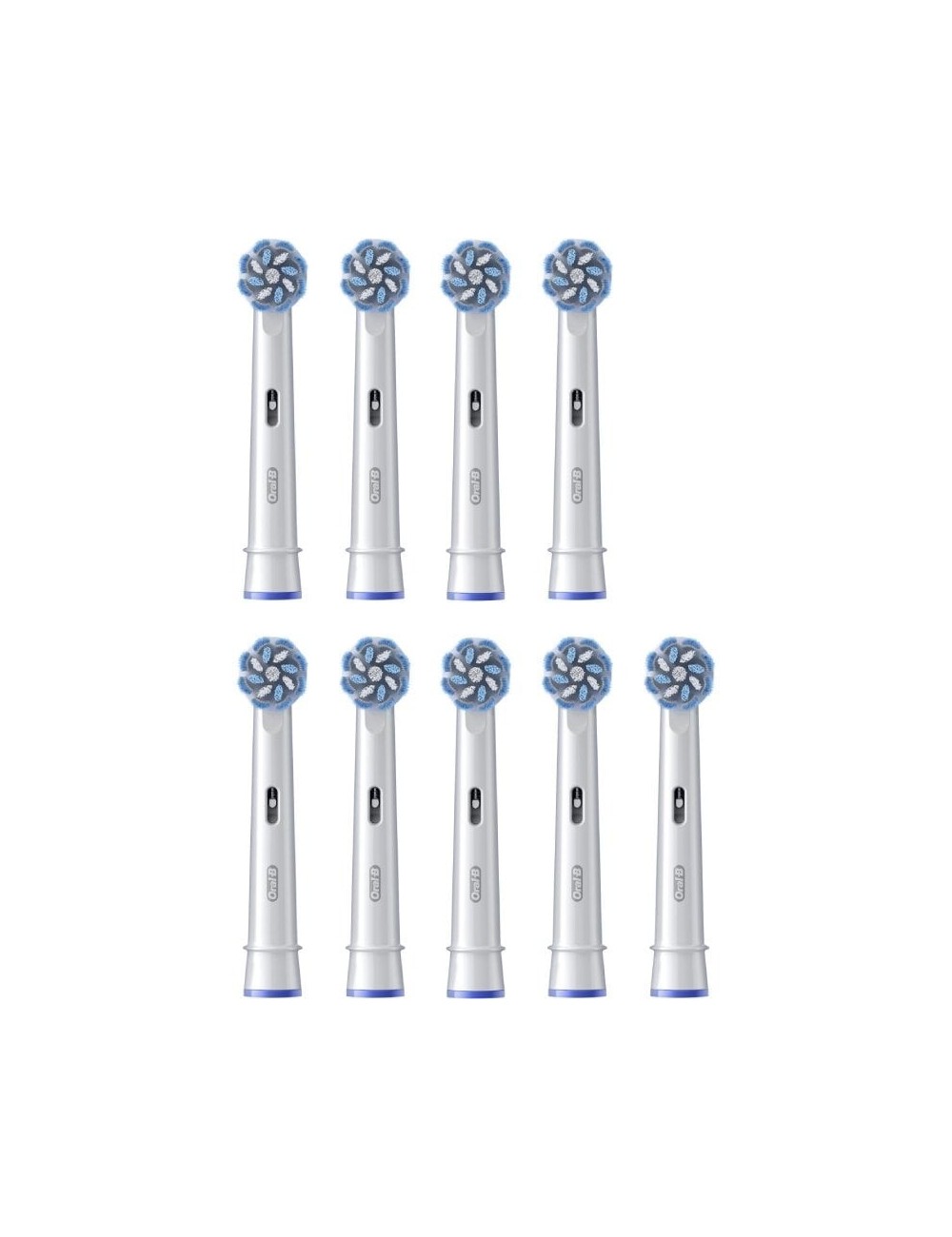 Cabezal de Recambio Braun para cepillo Braun Oral-B Sensitive Clean/ Pack 9 uds