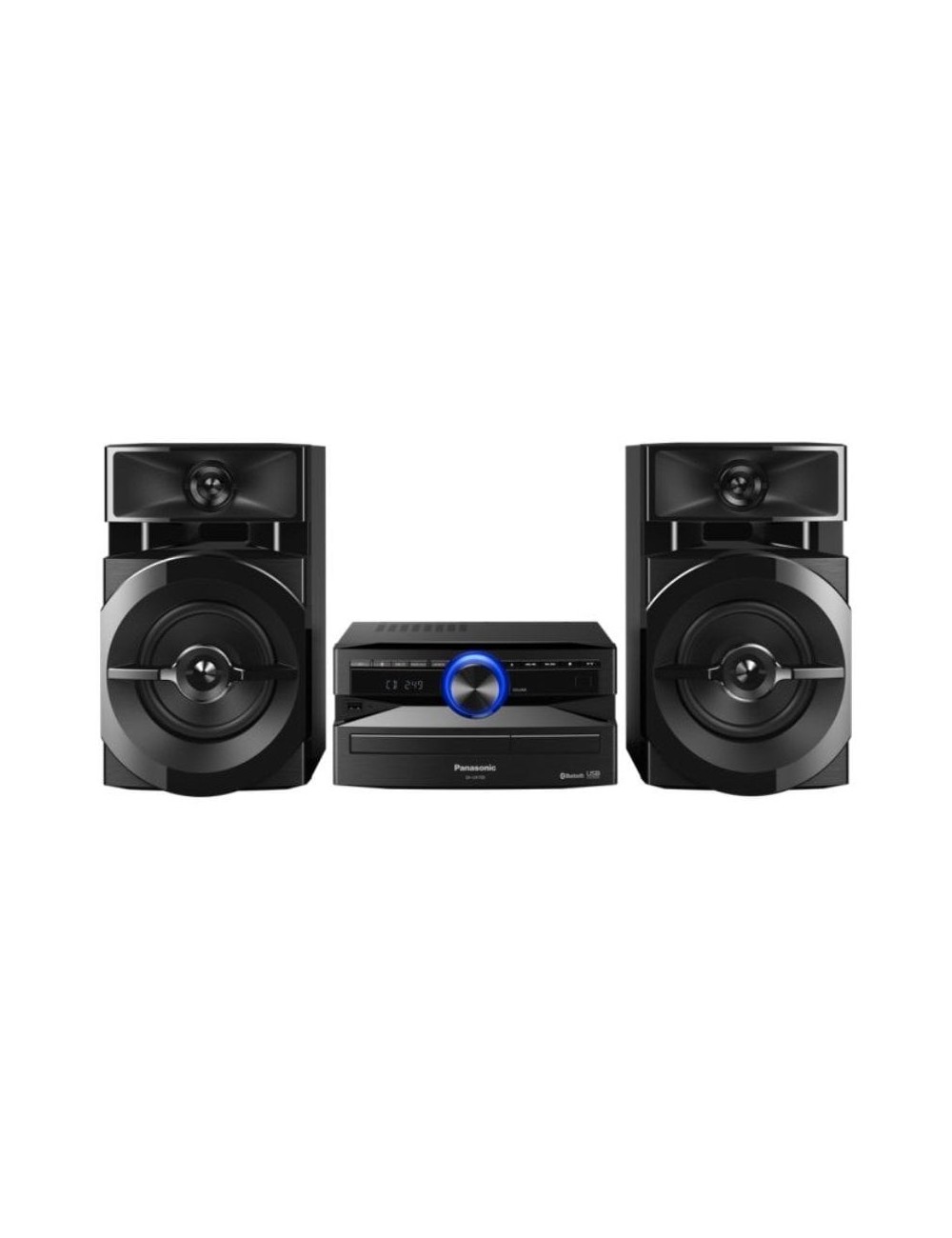 Microcadena con bluetooth Panasonic SC-UX100E-K/ 300W/ Negro