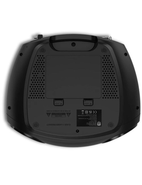 Radio CD Philips TAZ2000B/ 3W RMS/ con Cable/ con Pilas/ Negra