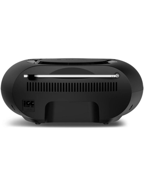Radio CD Philips TAZ2000B/ 3W RMS/ con Cable/ con Pilas/ Negra