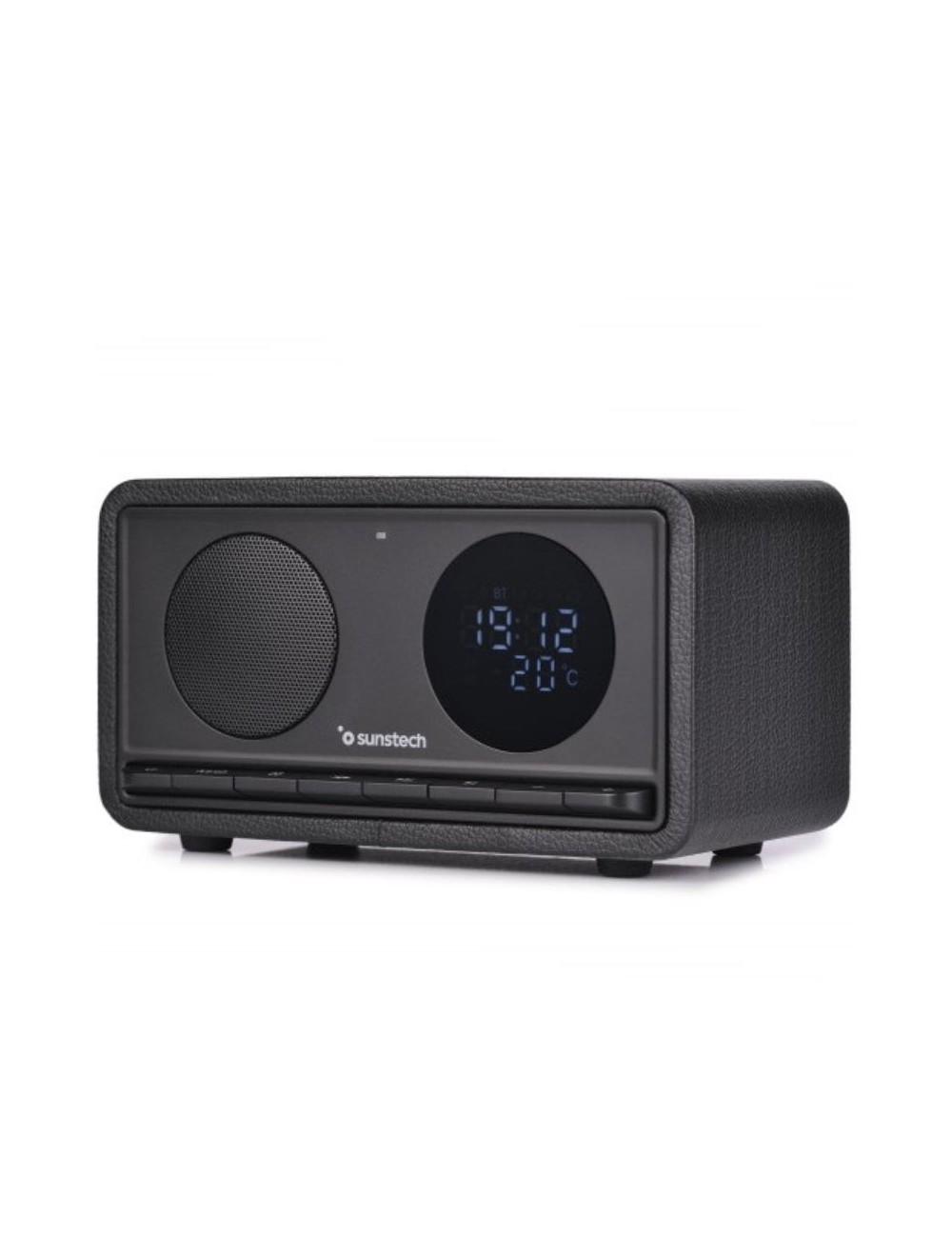 Radio Portátil Sunstech RPBT460/ Negra