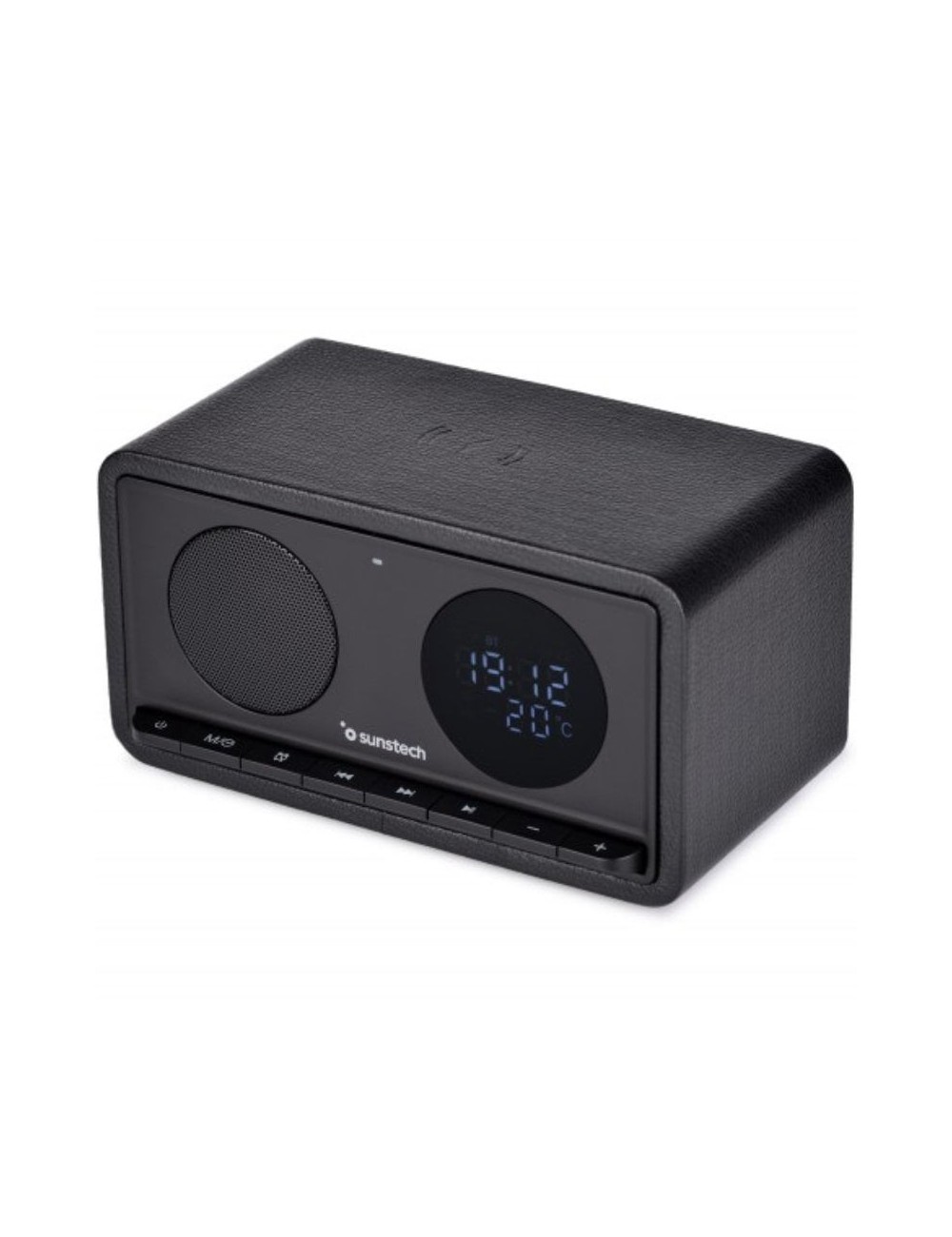 Radio Portátil Sunstech RPBT460/ Negra