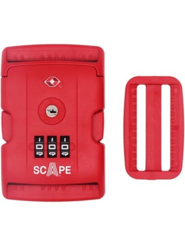Correa para Maleta con Combinación Scape Travel E0121/ Roja