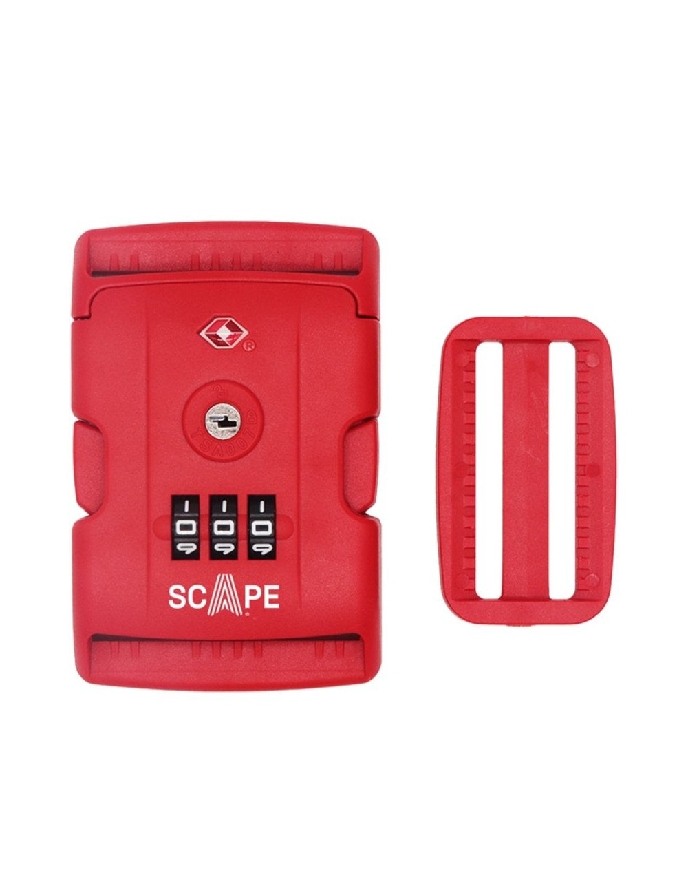 Correa para Maleta con Combinación Scape Travel E0121/ Roja