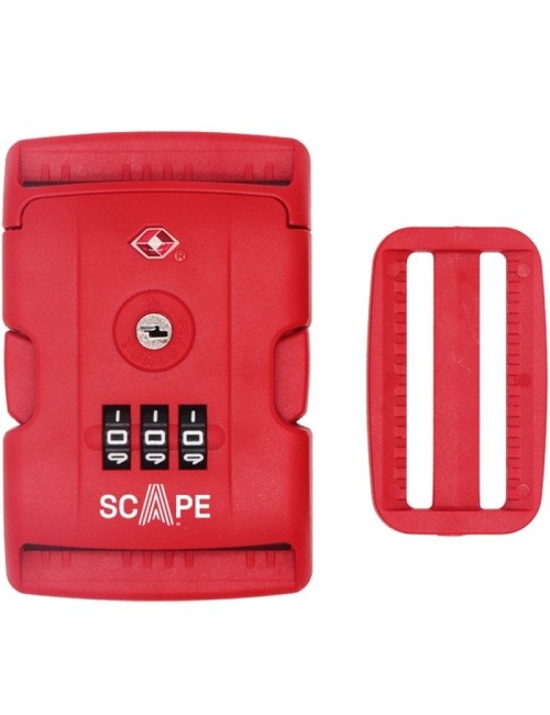 Correa para Maleta con Combinación Scape Travel E0121/ Roja