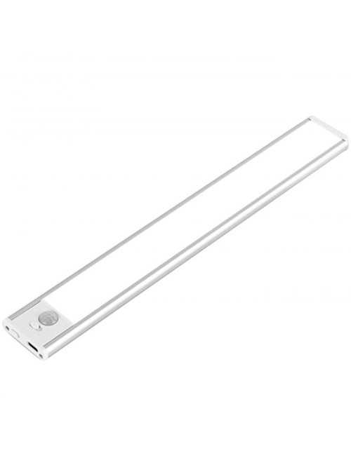 Barra de Luz Magnética con Sensor de Movimiento Muvit iO MIOCAB002/ 3 Modos de Luz/ con Batería/ Blanca