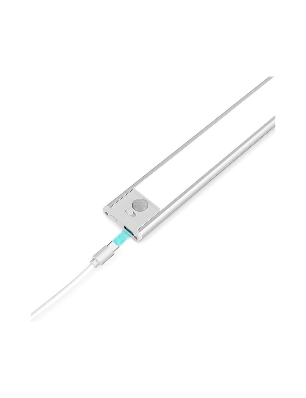 Barra de Luz Magnética con Sensor de Movimiento Muvit iO MIOCAB002/ 3 Modos de Luz/ con Batería/ Blanca