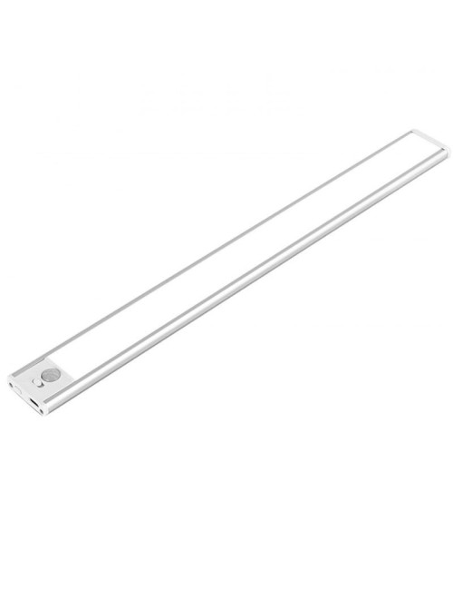 Barra de Luz Magnética con Sensor de Movimiento Muvit iO MIOCAB003/ 3 Modos de Luz/ con Batería/ Blanca