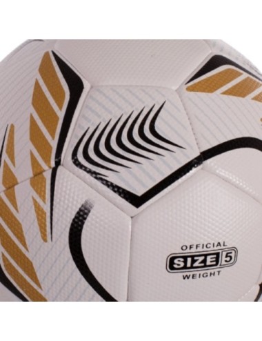 Balón de Fútbol Rox Sport R-Comand/ Blanco y Dorado