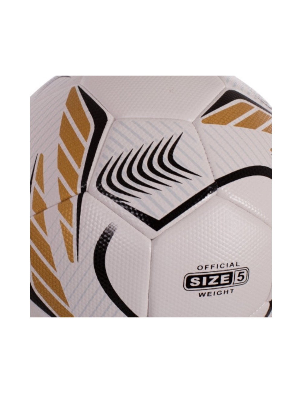 Balón de Fútbol Rox Sport R-Comand/ Blanco y Dorado