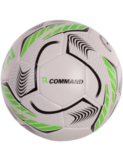 Balón de Fútbol Rox Sport R-Comand/ Blanco y Verde