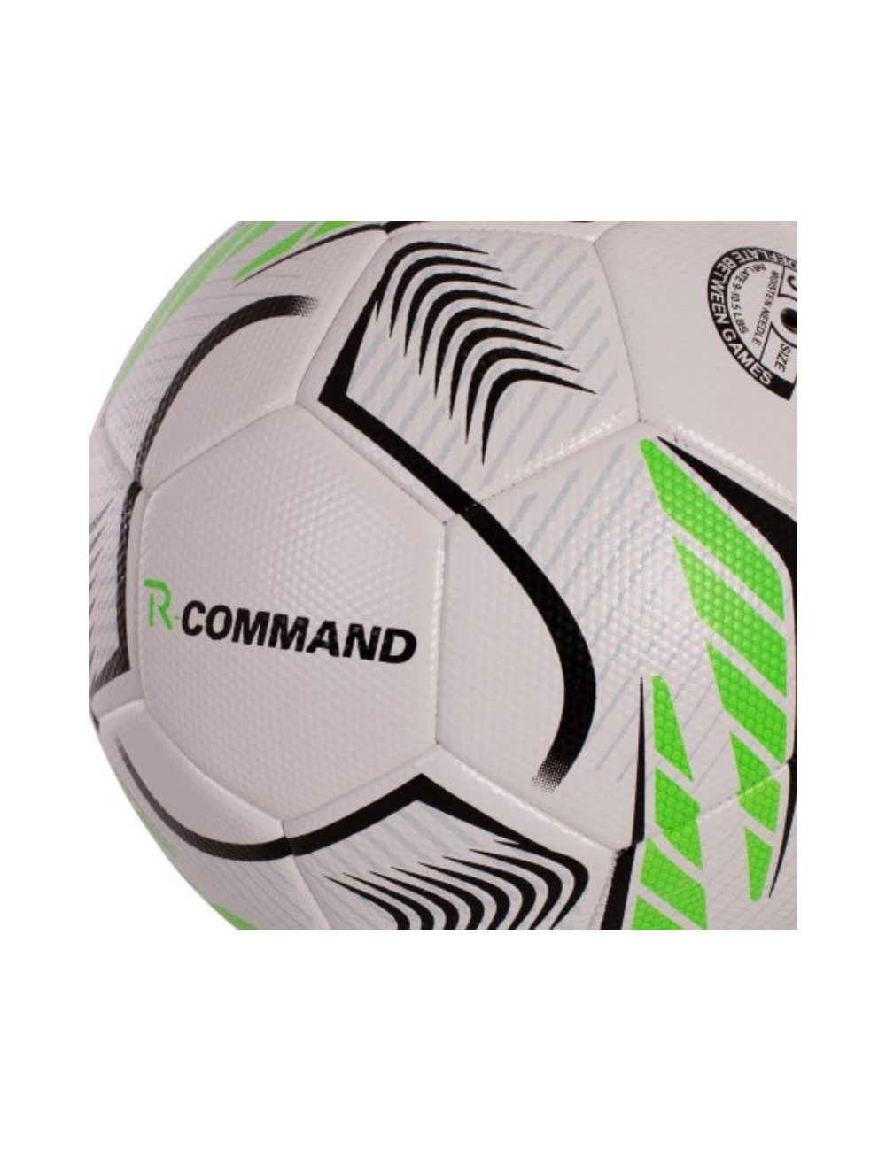 Balón de Fútbol Rox Sport R-Comand/ Blanco y Verde