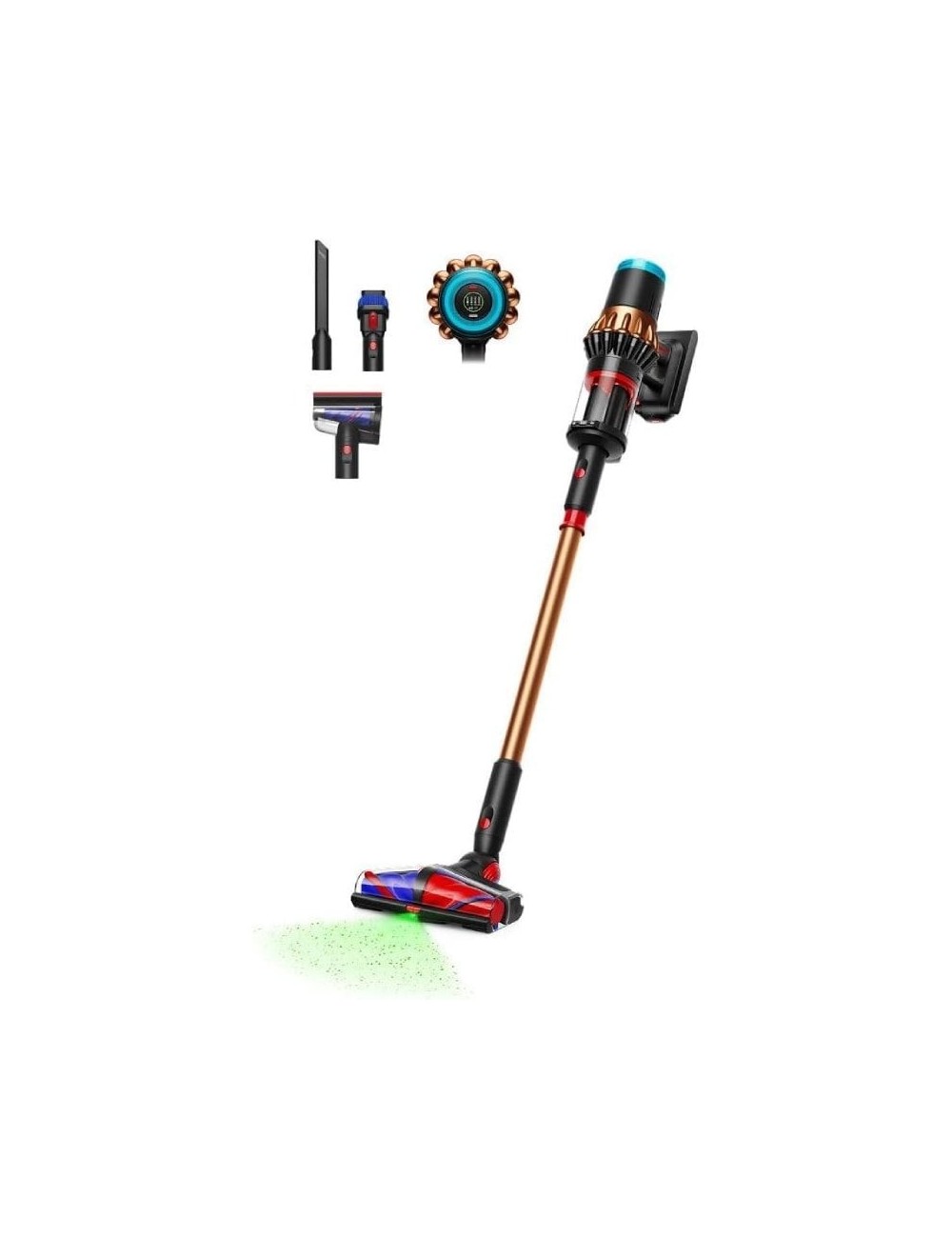 Aspirador Escoba con batería Dyson V16 Piston Animal/ 315W/ Autonomía 70 Min
