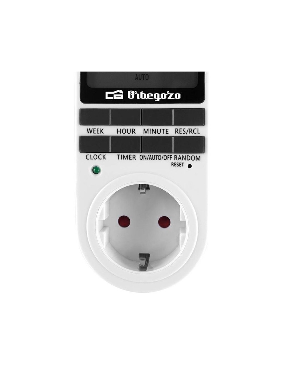 Programador de Enchufe Orbegozo PG 25/ Potencia Máxima 3680W