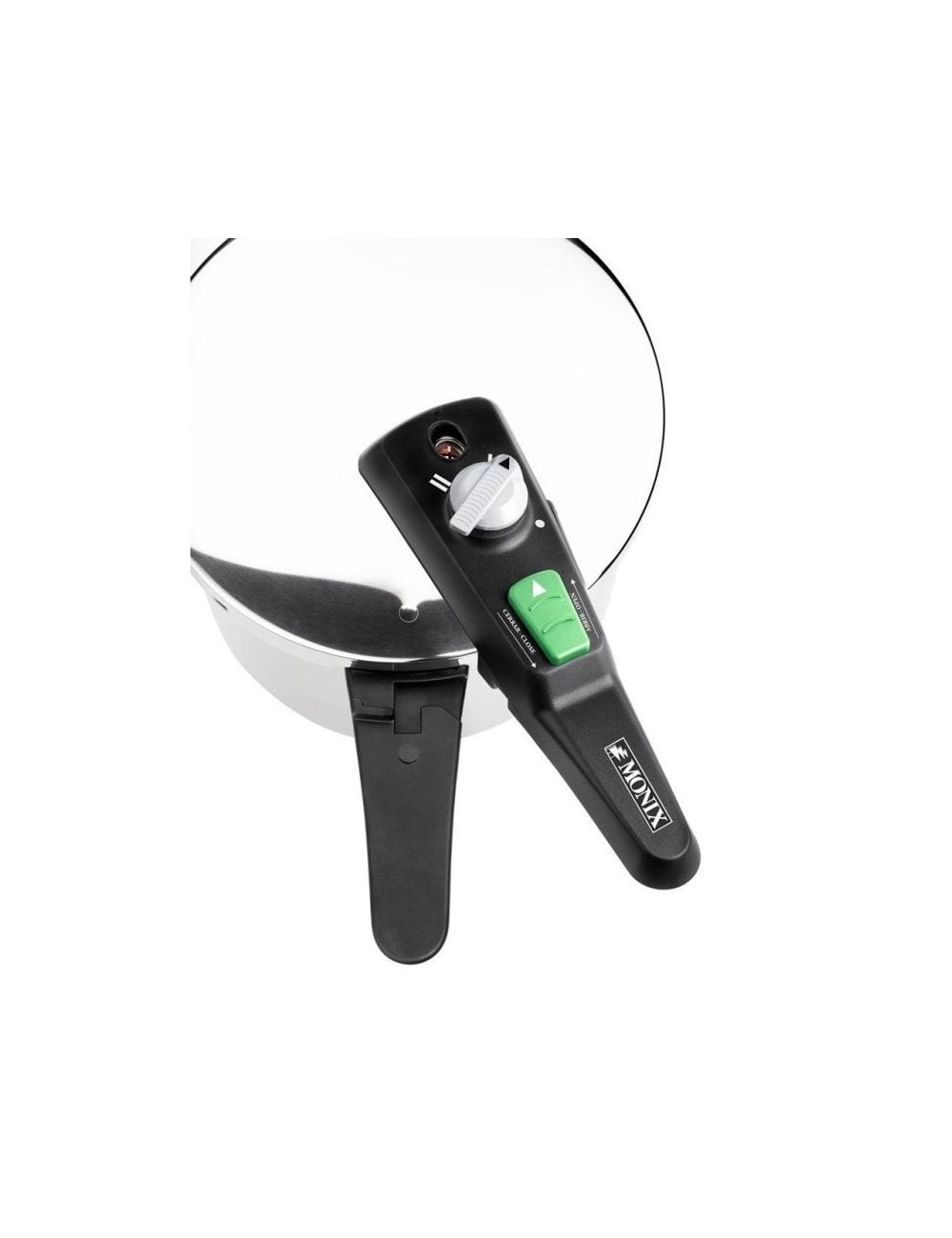 Olla a Presión Rápida Monix Quick M560005/ Ø22cm/ 4+6L/ Acero Inoxidable