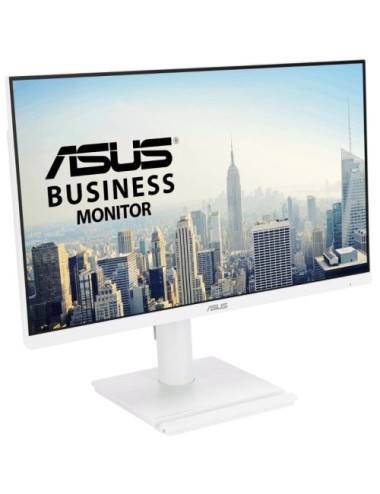Monitor Profesional Asus VA249QGS-W 23.8'/ Full HD/ Multimedia/ Regulable en altura/ Blanco