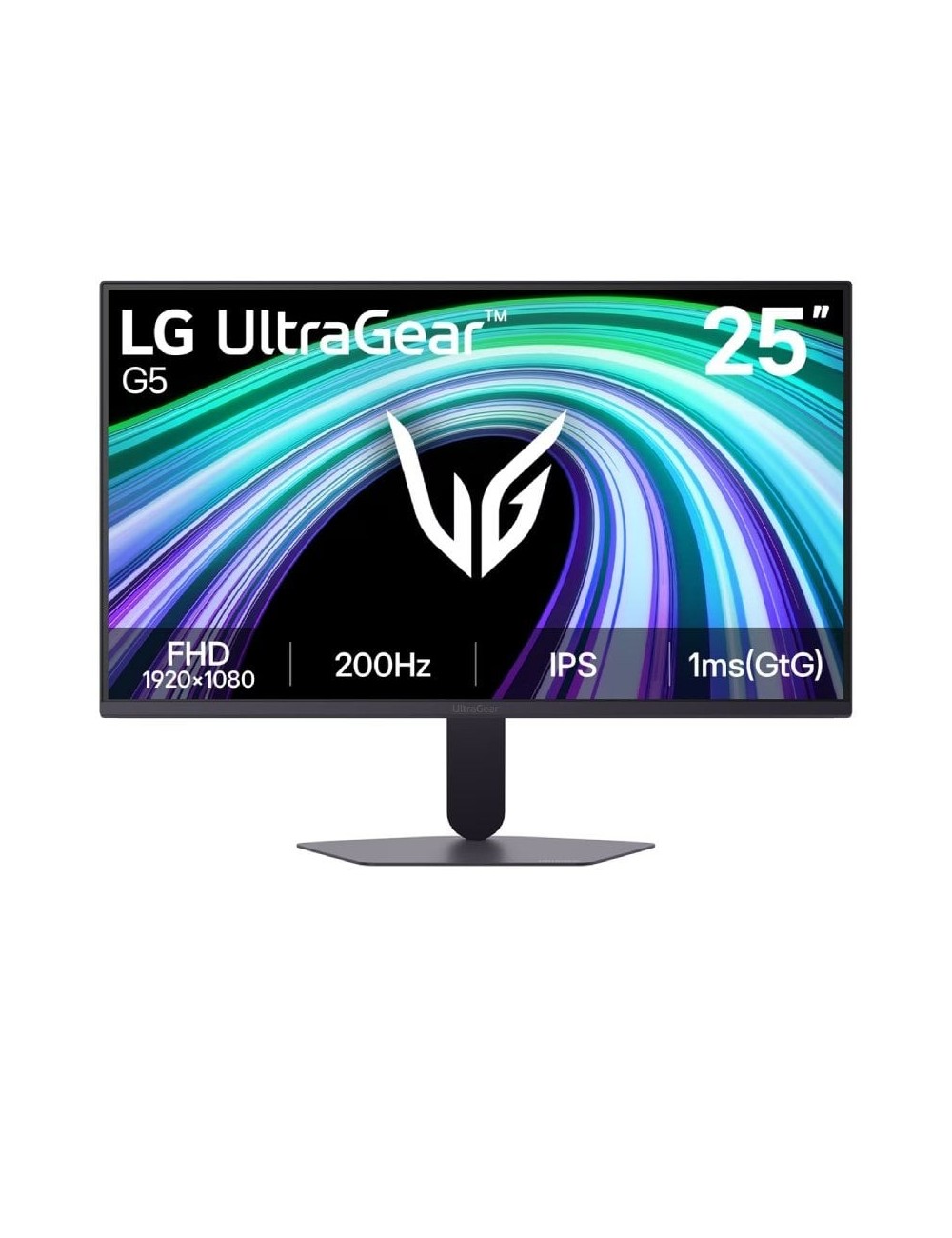 Monitor Gaming LG UltraGear G5 25G523B-B 25'/ Full HD/ 1ms/ 200Hz/ IPS/ Negro