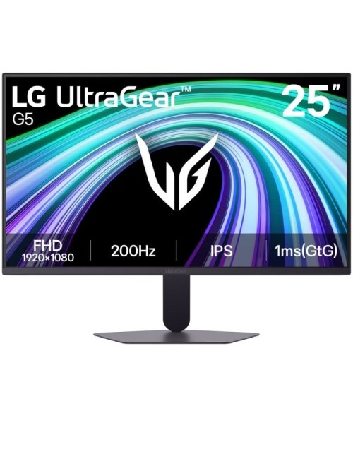 Monitor Gaming LG UltraGear G5 25G523B-B 25'/ Full HD/ 1ms/ 200Hz/ IPS/ Negro