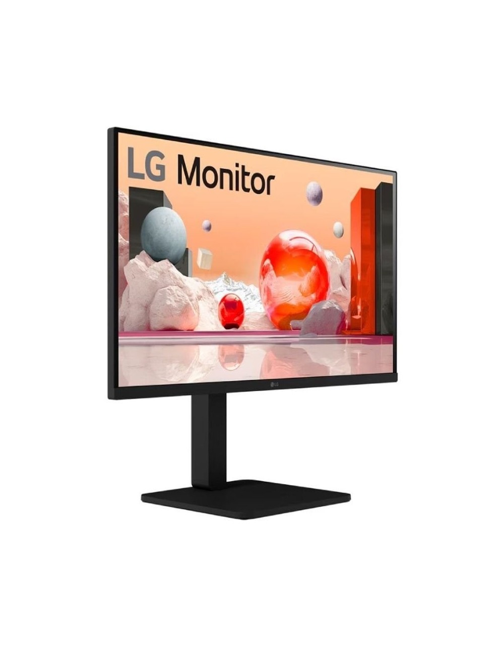 Monitor Profesional LG 27BA560-T 27'/ Full HD/ Multimedia/ Regulable en altura/ Negro