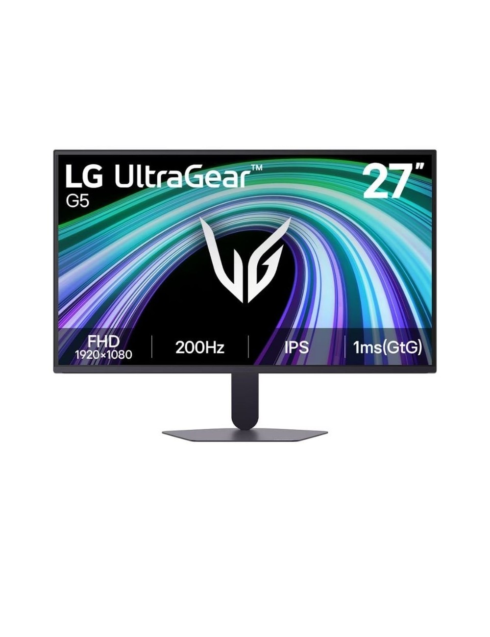 Monitor Gaming LG UltraGear G5 27G523B-B 27'/ Full HD/ 1ms/ 200Hz/ IPS/ Negro