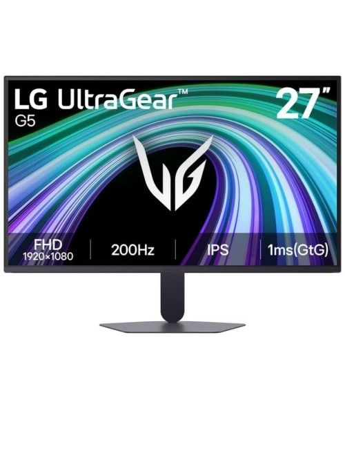 Monitor Gaming LG UltraGear G5 27G523B-B 27'/ Full HD/ 1ms/ 200Hz/ IPS/ Negro