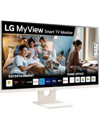 Smart Monitor LG MyView 32SR50F-W 31.5'/ Full HD/ Multimedia/ Smart TV/ Blanco