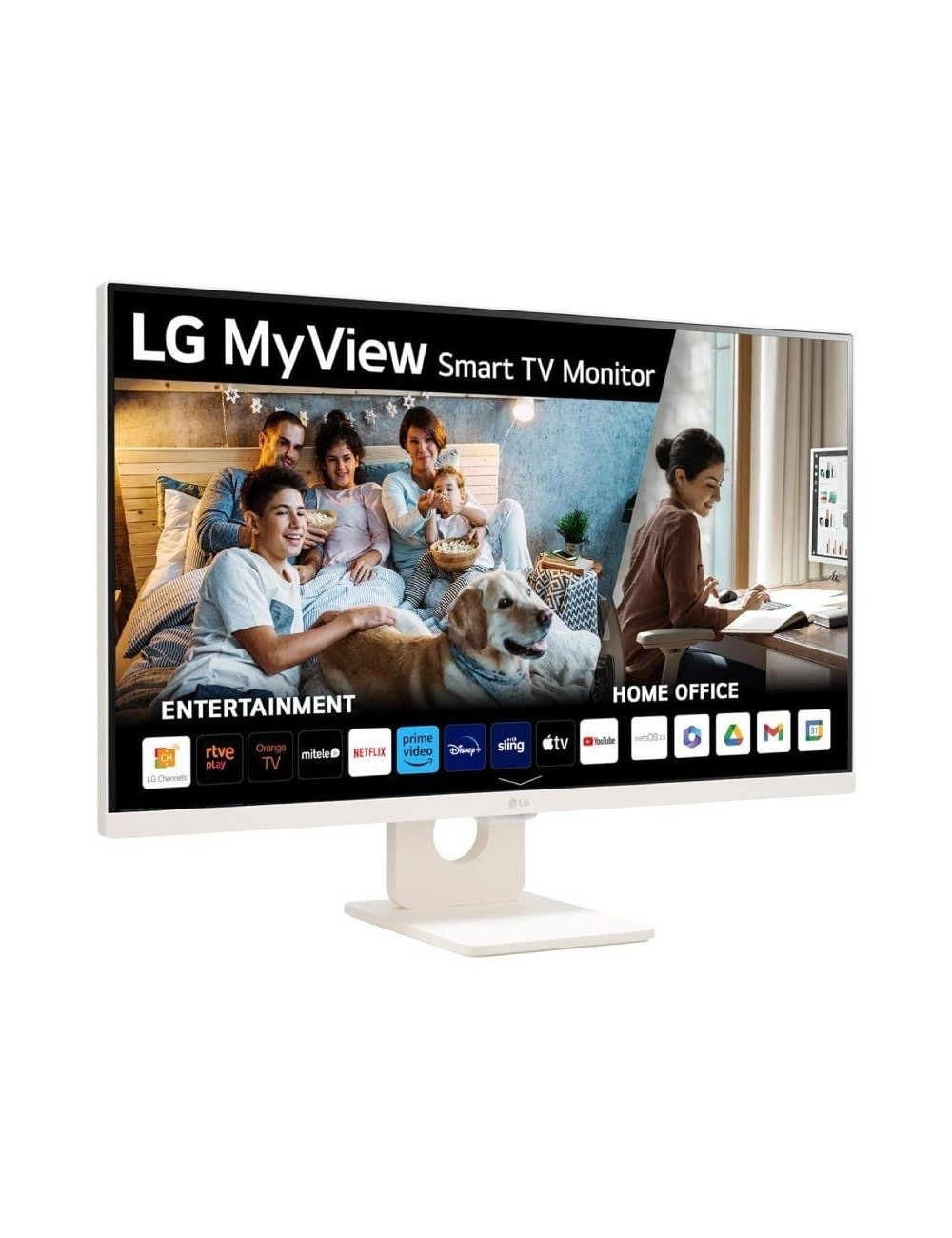 Smart Monitor LG MyView 32SR50F-W 31.5'/ Full HD/ Multimedia/ Smart TV/ Blanco