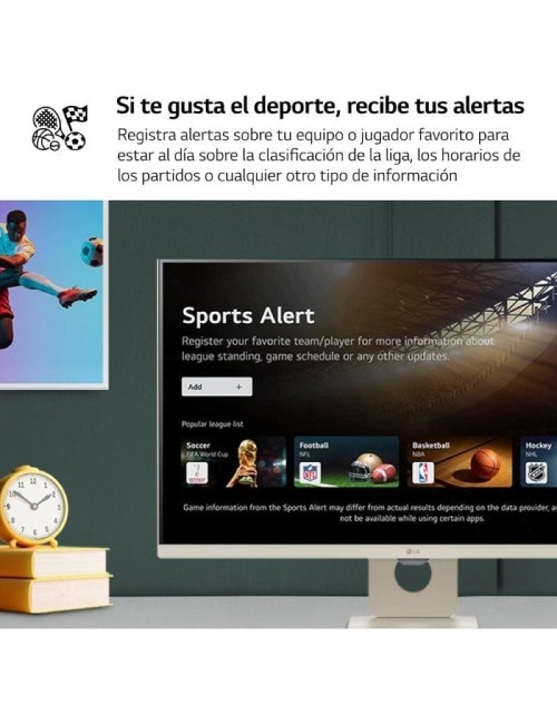Smart Monitor LG MyView 32SR50F-W 31.5'/ Full HD/ Multimedia/ Smart TV/ Blanco