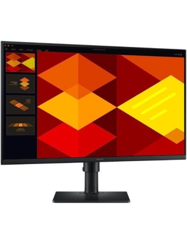 Monitor Profesional Samsung Essential Monitor S4 S27D400GAU/ 27'/ Full HD/ Regulable en altura/ Negro